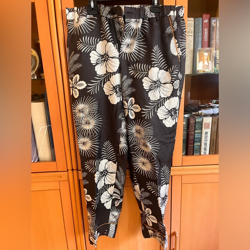 JCrew Silk Trouser Pants